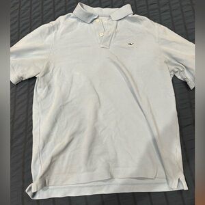 Light blue vineyard vines button up